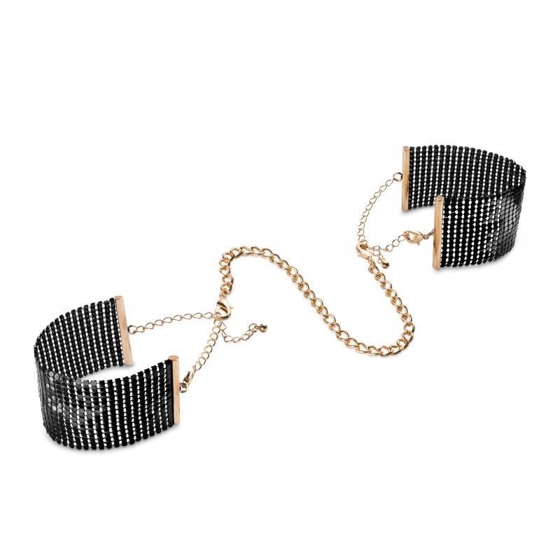 Bijoux Indiscrets Desir Metallique Handcuffs Black